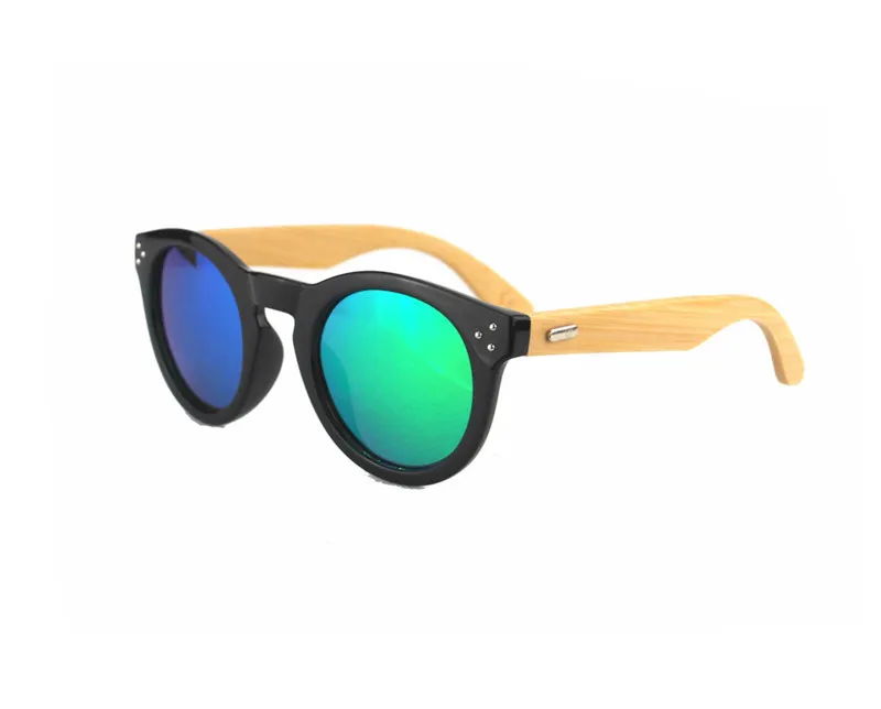 الكثير وصول جديد الرجعية بنظارات شمسية خشبية نظارة شمسية مستقطبة للنساء الكلاسيكية للرجال مصمم الخيزران eyewear 14 2 5 2 14249c