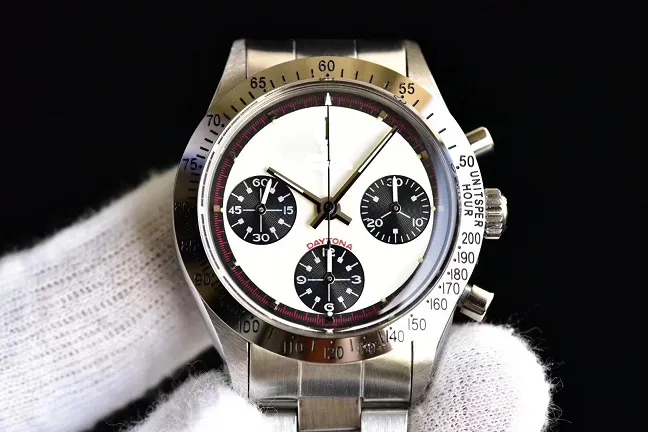 37mm manuell handlindande Paulnewmen Watch armbandsur rostfritt stål klockor vintage klocksamling st19 rörelse350g