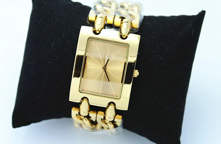 Roestvrijstalen armband GS polshorloge top luxe vrouwelijke uren beroemd merk Lady jurk horloge hoge kwaliteit geschenken333r