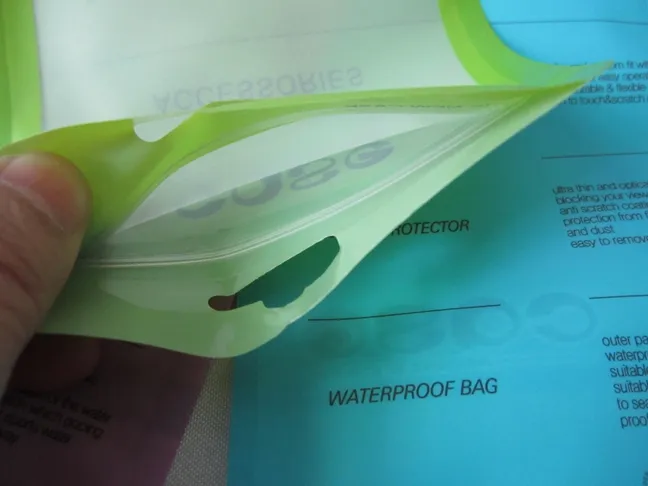 Paquet de sac de détail en plastique de fermeture à glissière coloré pour iPhone 12 11 XR XS max 7 6 6S 4,7 