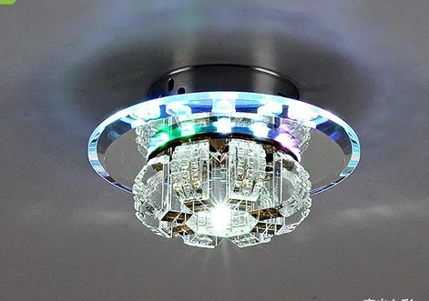 3W.5W.20W LED colourful corridor lights aisle light color crystal lamp corridor lamp lights the hall door porch lights