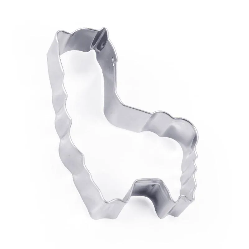 DELIDGE ALPACA Horse Cookie Cutter Forma Formy Fondant Candy Cutters Curt Bakeware DIY Bupcake Form Cake Decorating Tools220a