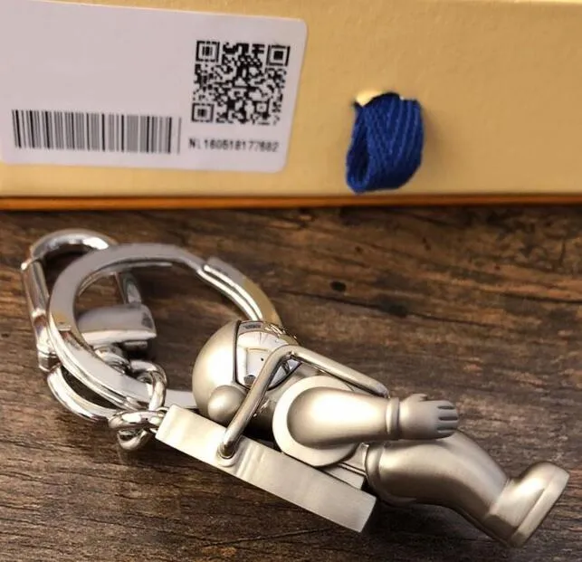 2019 Spaceman Key Chain Accessoriesファッションカーキーチェーンアクセサリー男女ペンダントボックスパッケージ209l