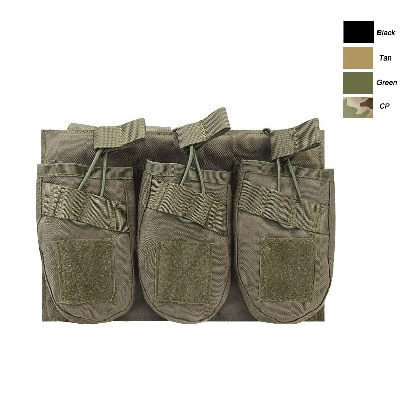 Outdoor Sports Tactical Molle Magazine Pouch Bag Ryggsäck Vest Gear Accessory Mag Holder Cartridge Clip No11-548