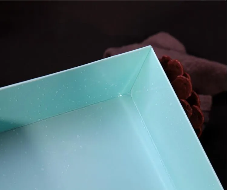 Envoltório de presente de alta qualidade caixa de sanduíche espaço capa kraft papel plástico caixas custle bolo embalagem13057