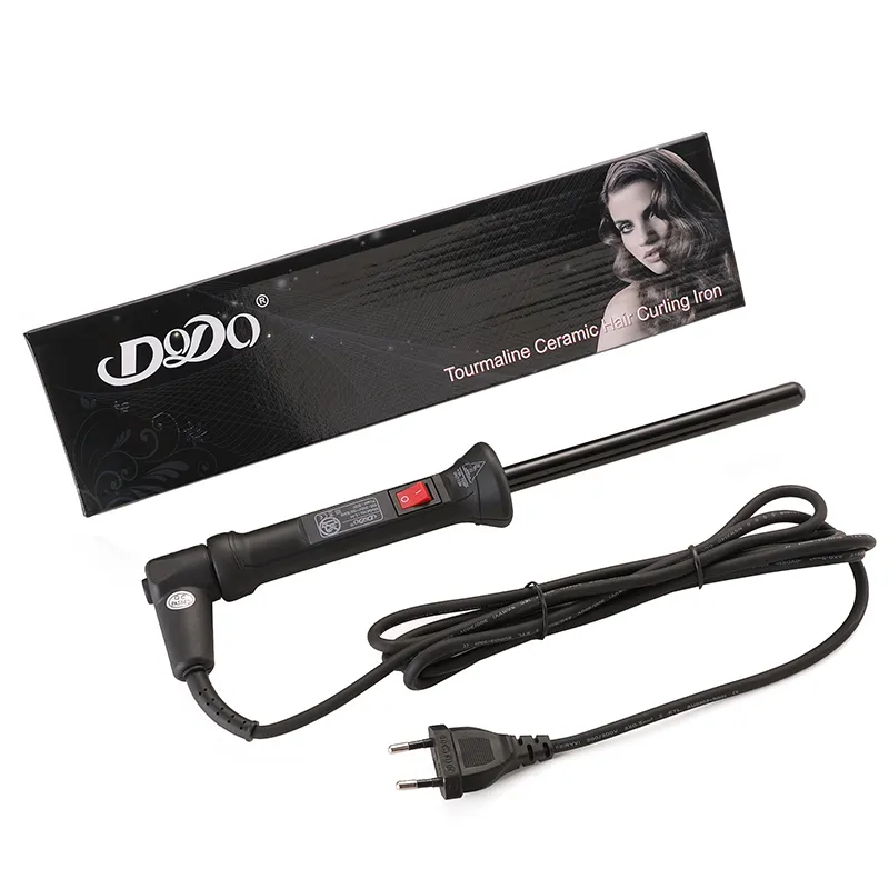DODO Profissional Hair Electric Curling Iron 13mm Cer￢mica Dual
