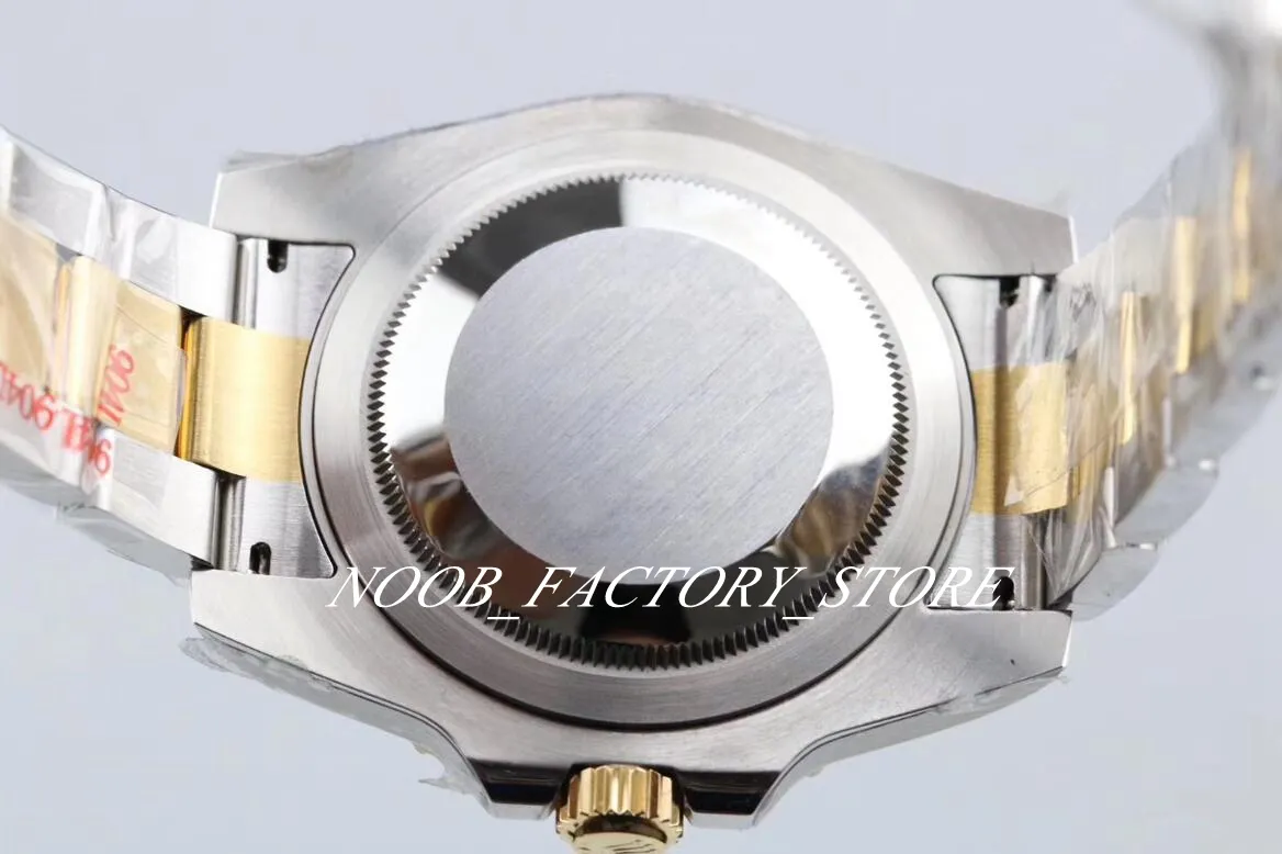 男性の新しいスタイルの時計40mmスーパーGMFファクトリー904Lスチールラップ18Kゴールドオートマチックカル3186ムーブメントダイビングセラミックベゼル262S