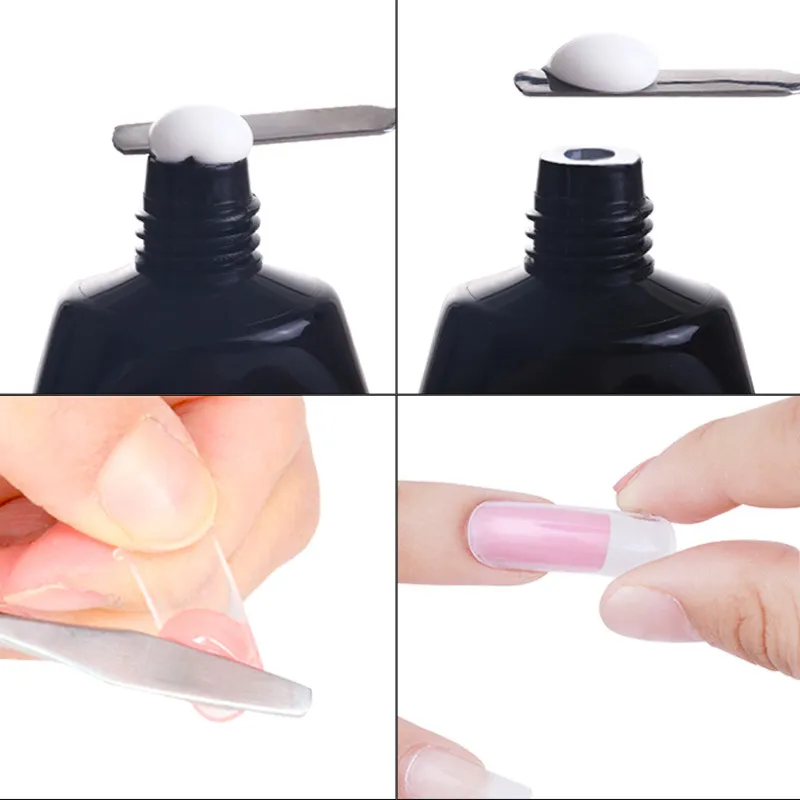 30 ml poly gel nagelförlängningar UV LED förlänga byggare naglar akrylgel manikyr för att bygga konsttips rosa vita clear6006580