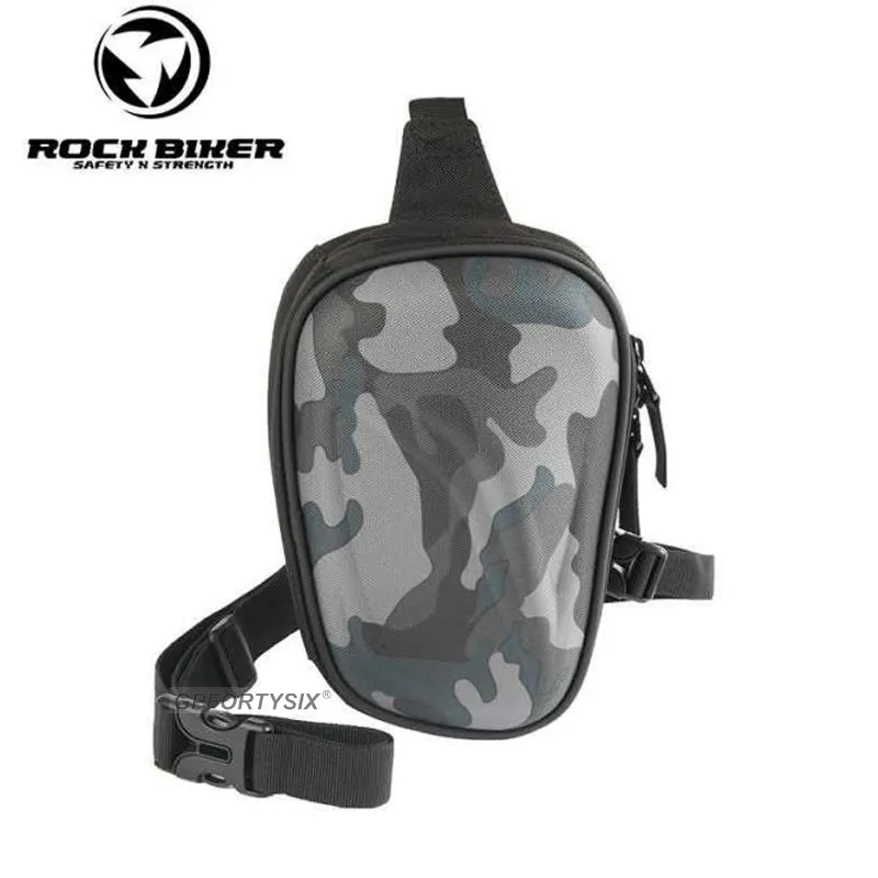 ROCK BIKER Carbon Fiber Motorcycle Shoulder Bags Crossbody Bags Men
