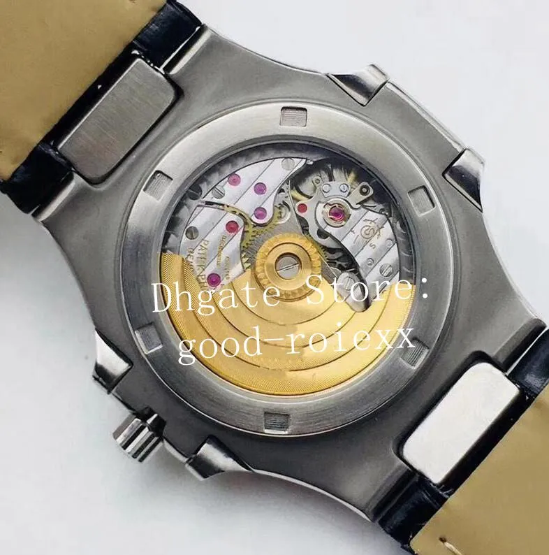 4-Stil-Luxus-Roségold-Diamantuhren für Herren, automatische Uhr, Kal. 240, Eta, 40 mm, Leder, 5724, Gangreserve V2, Version 293a