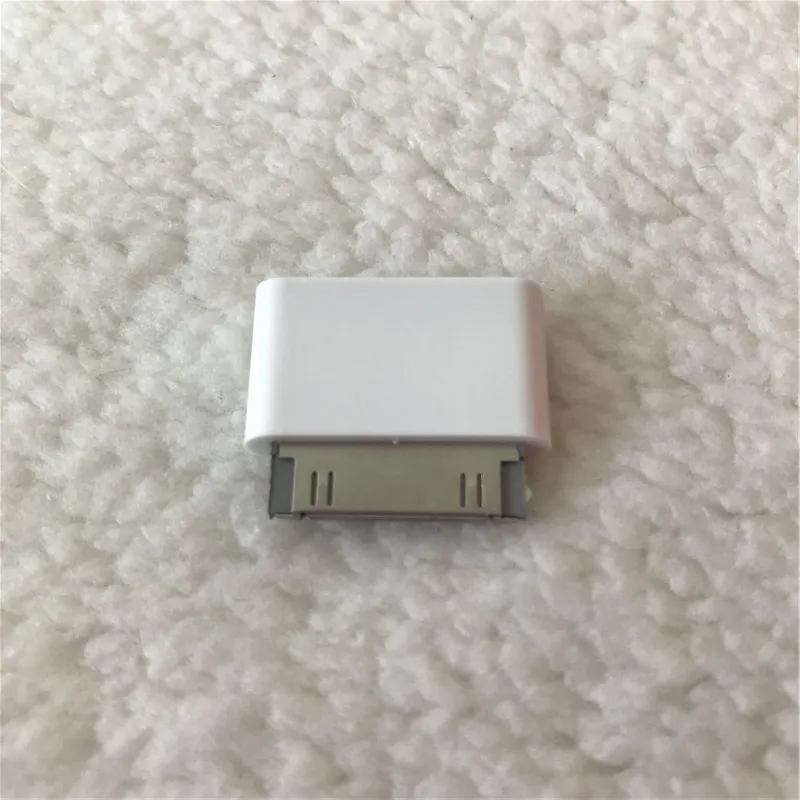 Micro USB Female to 30Pin Male Adapter for Apple4 Ipad2/3 Android Phone Old Type Connector Plug Jack White