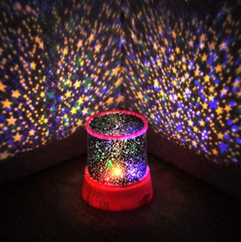 LED star sky Iraq projector colorful night light sleep light starlight projection lamp gift309N