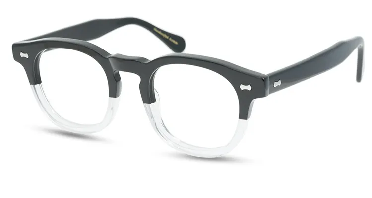 Diseñador de la marca Marco de anteojos Gafas redondas para miopía Gafas ópticas Gafas de lectura retro Estilo americano Hombres Mujeres Marcos de gafas2510