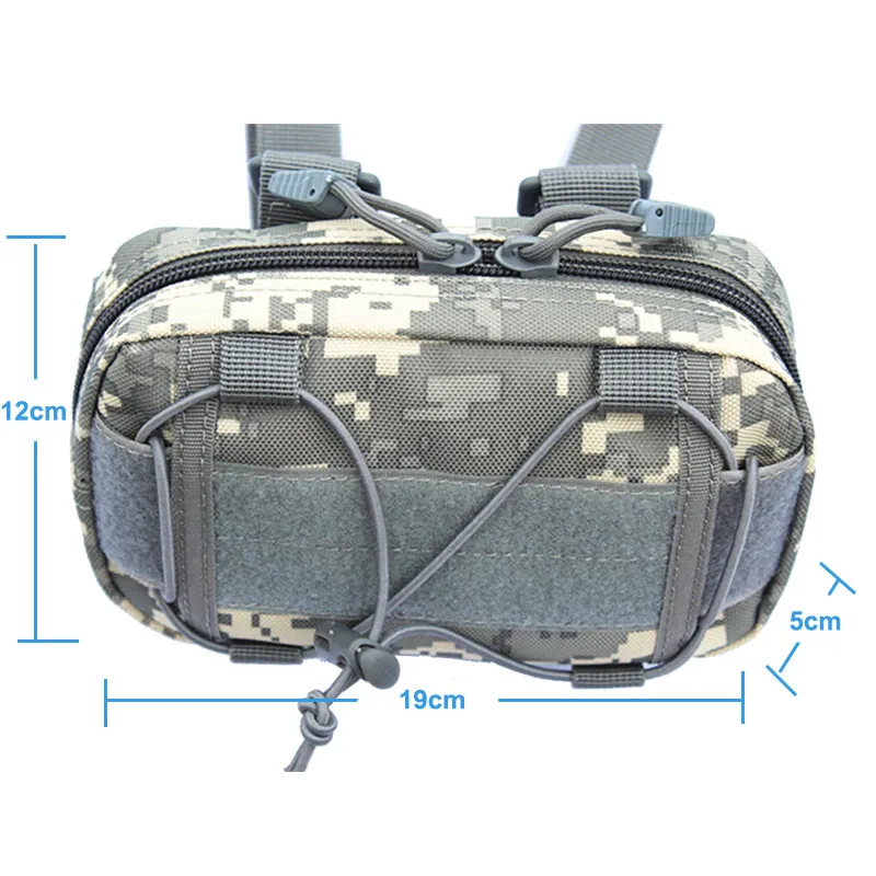 Outdoor Sports Tactical Backpack BAG Vest Accessory Mag Magazine Holder Molle Pack Kit Pouch NO11-732