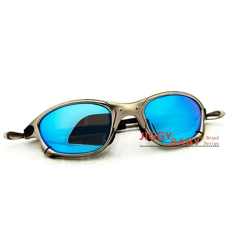 Top X Metal Juliet xx 2 Sunglasses Driving Sports Riding Polarized UV400 High Quality Sun Glasses Men Women Mirror Ruby Red Blue New3175110