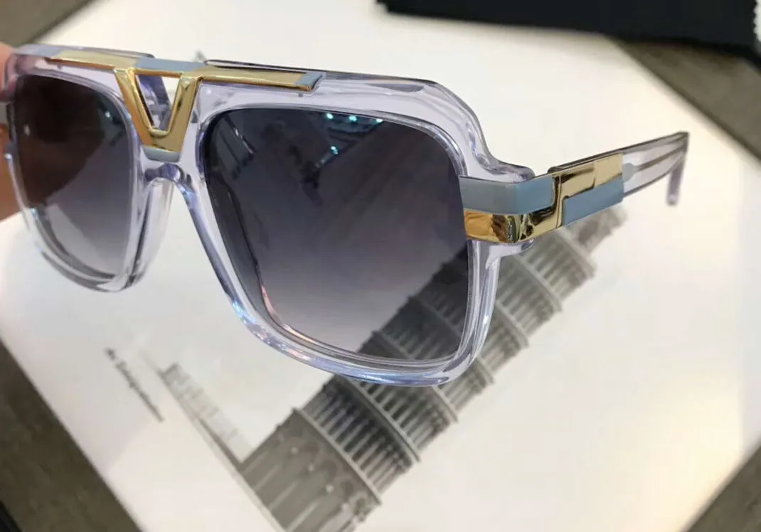LEGENDS MATTE BLACK GOLD SUNGLASSES 664 Brillen Gafa de Sol Herren Designer-Sonnenbrillen Brillenfassungen Neu mit Box266I