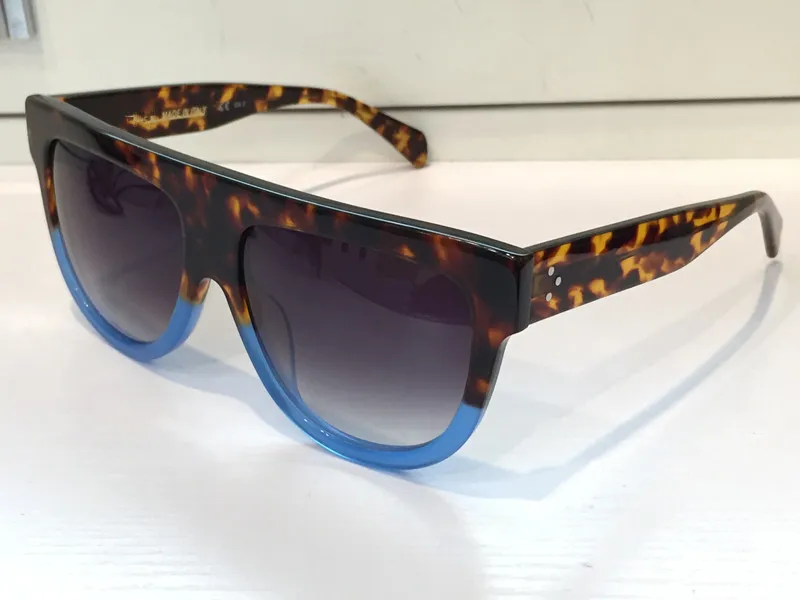 41026 Lyxiga solglasögon för kvinnor Designer Populära kattögonram 04 Solglasögon Crystal Metarial Fashion Women Style kommer med PIN230M