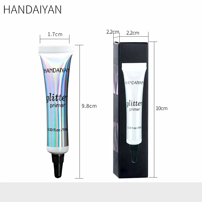 Handaiyan Eye Glitter Primer intensivieren lange dauerhafte maximierte Lidschatten Primer Lippen Augen und Gesicht Multifunktionale Makeup Base