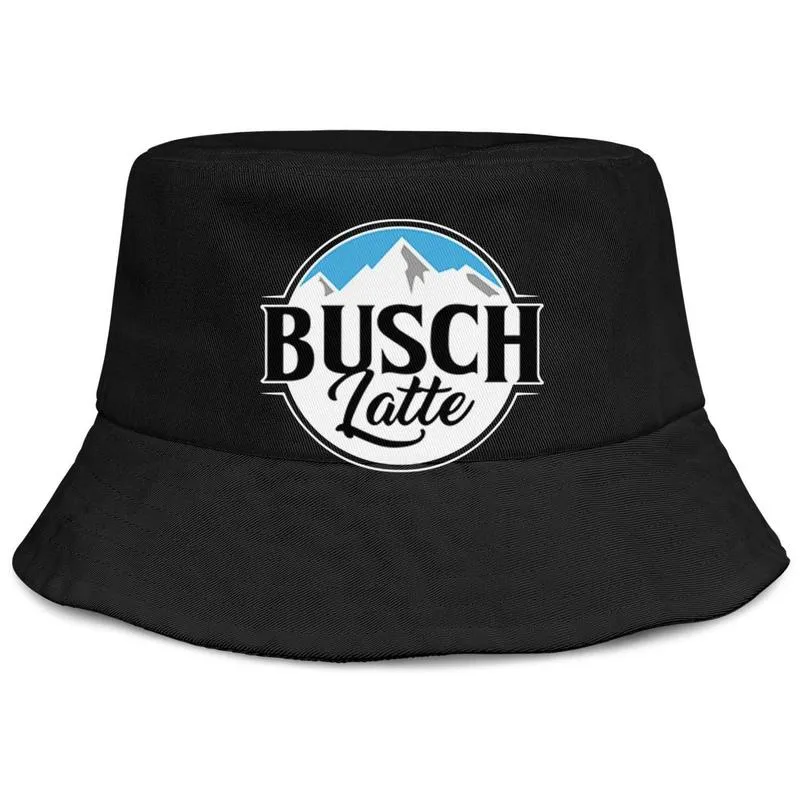 Busch Hafif Bira Logosu Erkek ve Kadın Buckethat Serin Gençlik Kepçesi Beyzbolcap Açık Mavi Adge Beyaz Latte Çok Moo6354098