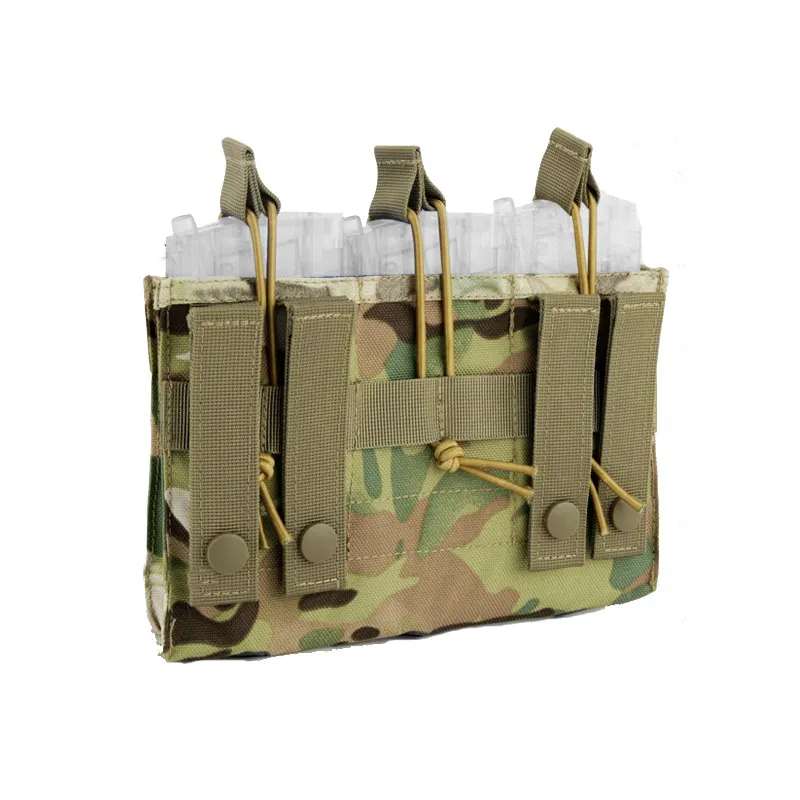 Outdoor Sports Tactical MOLLE Magazine Pouch Backpack bag Vest Gear Accessory Mag Holder Cartridge Clip NO11-553