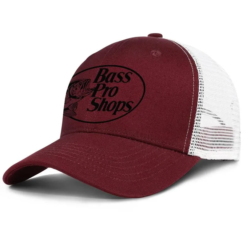 Bass Pro Shop para homens e mulheres Meshcap Design de Meshcap Ajuste em branco Baseballhats Bass Shops Brown Derby Lo218G