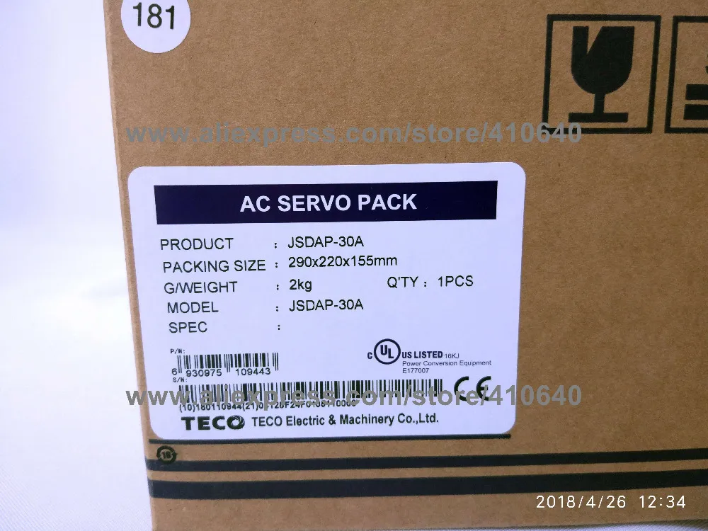 Teco Servo Drive JSDAP-30A (156)