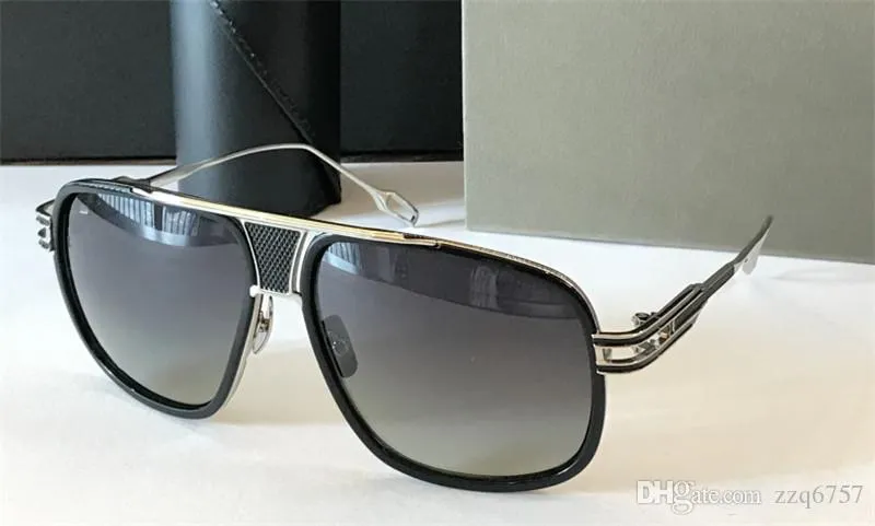 Top Man Fashion Sunglasses de sol GM5 Designado à mão Metal Vintage Titanium Eyewear Trendy Style Pilot Frame UV 400 lente com case271n