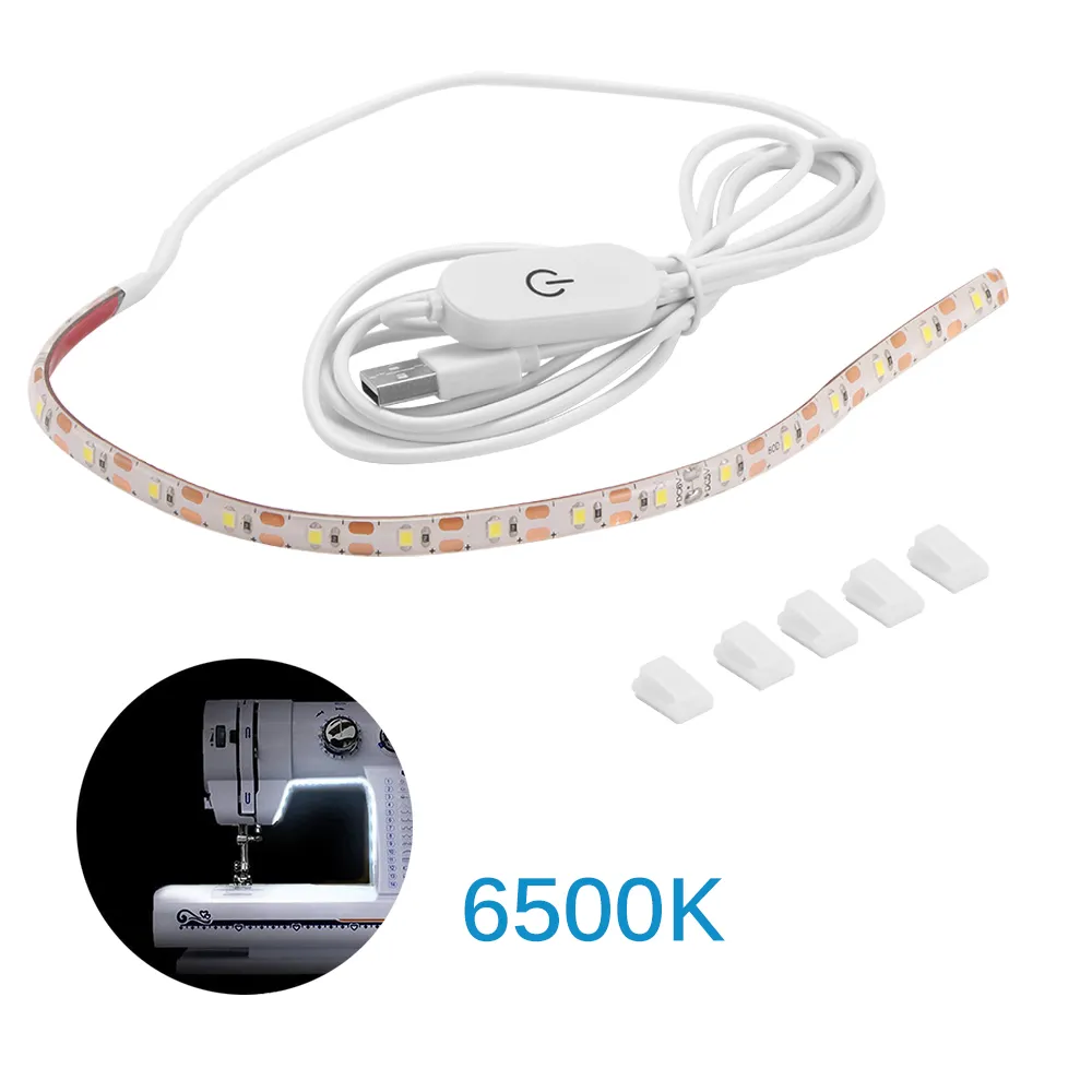 Symaskin LED -strip kit DC5V flexibel USB Sewing 30cm Industrial Machine Working S Super Version1309055