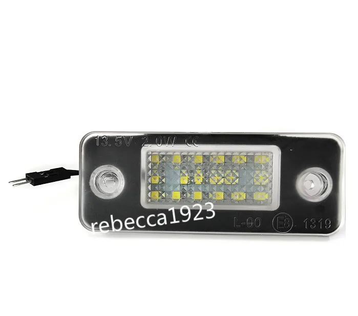 Auto led kentekenverlichting Voor A8 D3 02-10 Fabrieksprijs Led kentekenverlichting 13.5 V 6000K1248224