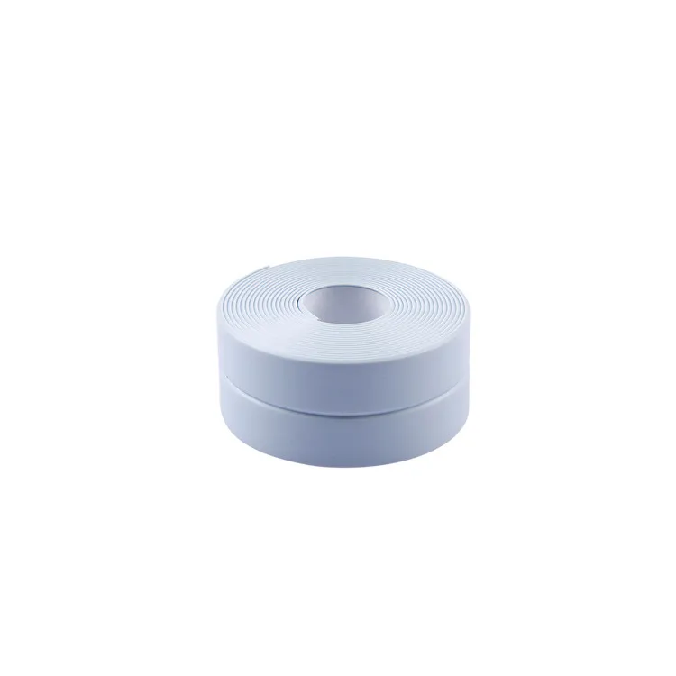 Tape Caulk Strip, PVC Self Adhesive Caulking Sealing Tape for Kitchen Sink Toilet Bathroom Shower and Bathtub, 3.8cm * 1m