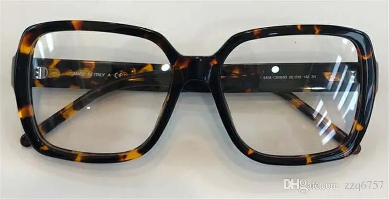新しいファッションデザイン光学メガネ5408平方フレーム最高品質HD屋外保護アイウェアノーブルシンプルスタイル278K