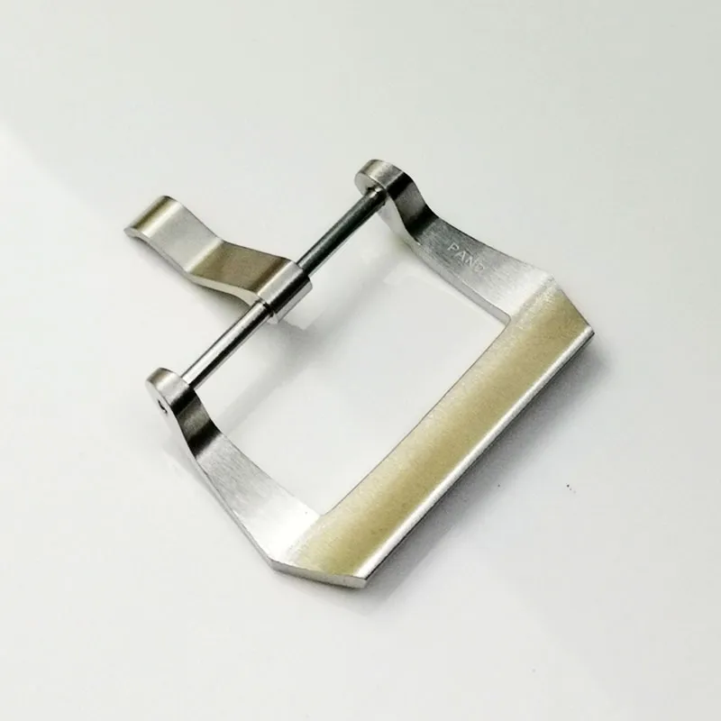 24mm Hoge Kwaliteit OEM PAM Gesp Zilverkleurige PAND Schroef Tang Gesp voor PAM Rubber Lederen Horlogeband Strap308q