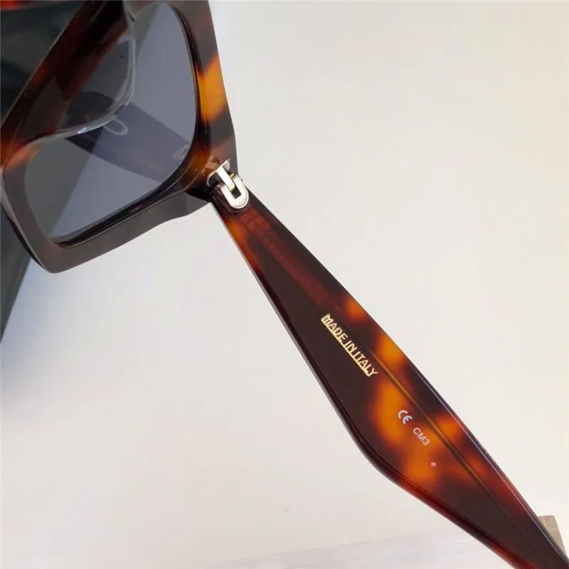 Mode Ganzes Design Sonnenbrille 41468 kleiner Katzenaugenrahmen Einfacher großzügiger Stil UV400 Schutz Brillen Top -Qualität mit Case261W