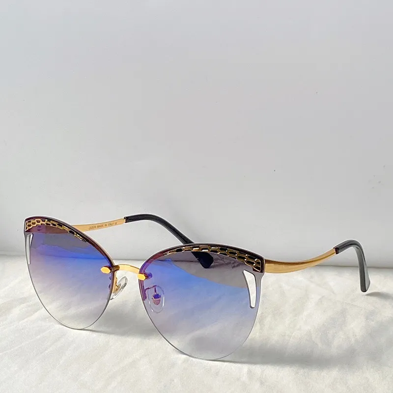 8225 Gafas de sol de diseño Mujeres Popular Cat Games Fashion Gasses de moda Gafas de sol de protección UV de alta calidad con paquete297z