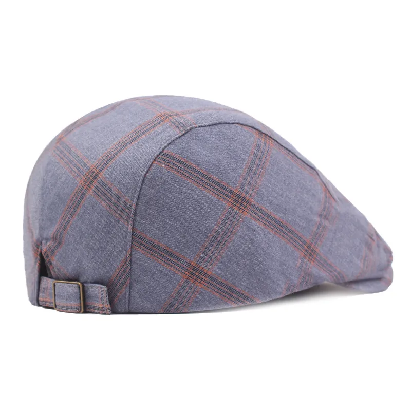 Mężczyźni kobiety bawełniane beret beret newsboy bluszcz hat swobodne mieszkanie golfa cabbie czapki sztuka młodzieżowa czapka prosta naprzód hat219z