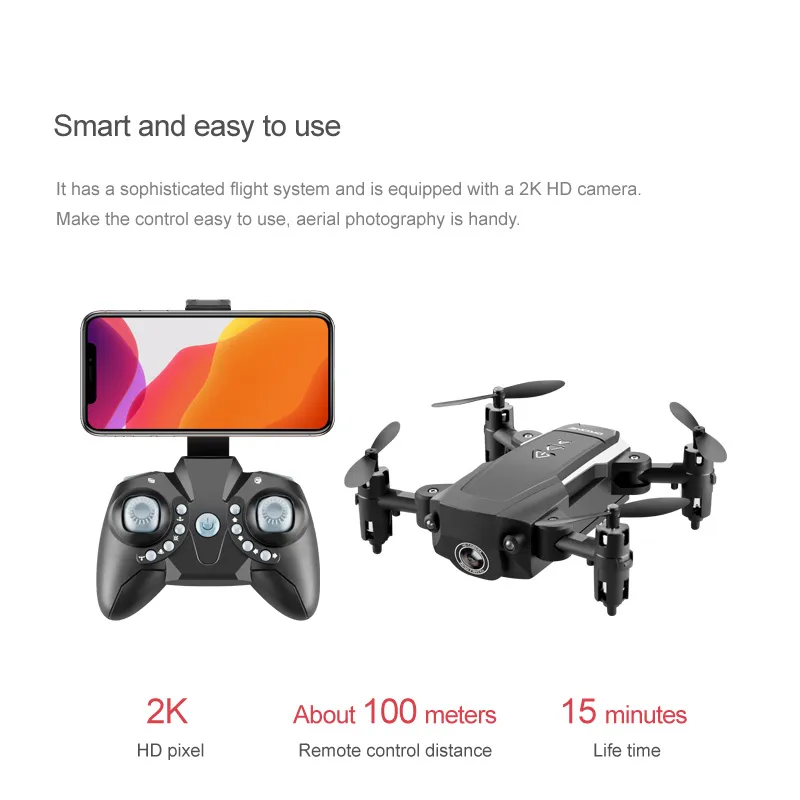 KK8 Foldable Mini Drones Drone RC FPV Quadcopter HD Camera Wifi FPV Dron Sie RC Helicopter Juguetes Toys for Boys Kid Toys4021026