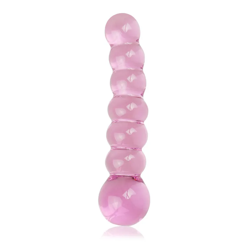 Meselo glaspärlor analplugg gay sex leksaker för män kvinna vagina dildo masturbator bdsm produkter anus butt plug pule stor vuxen leksak y19061202