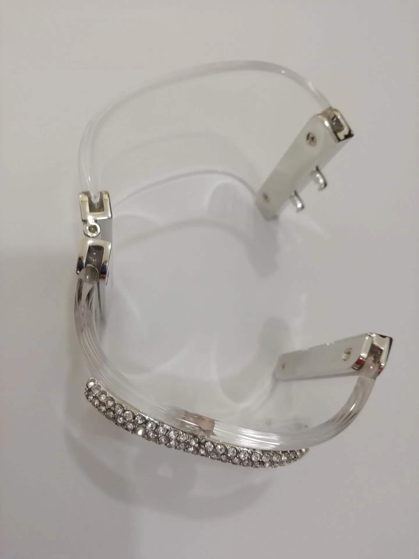 Populär modehög version Akrylarmband Bangle Lady Designer Armband Bangles For Party Wedding Jewelry With Paper Handbag174L
