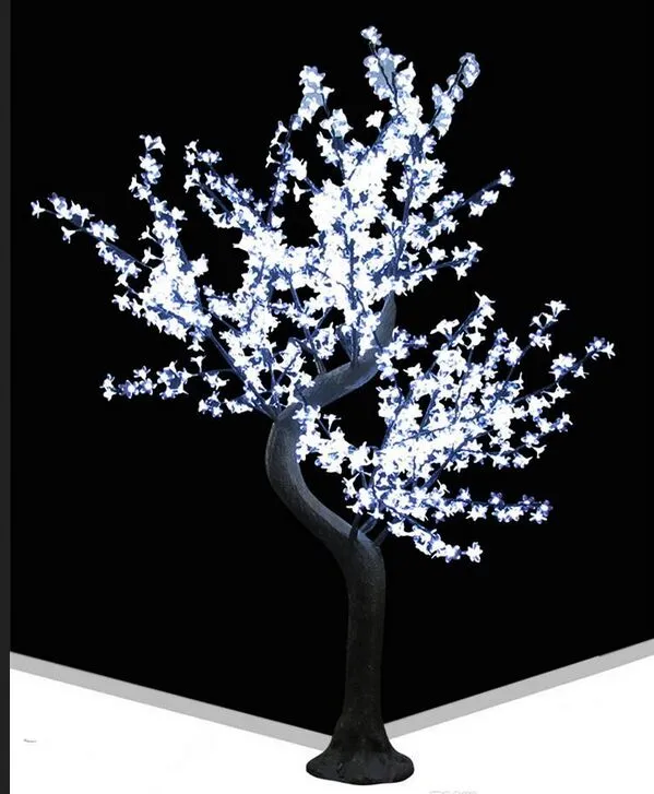 LED-Weihnachtslicht, Kirschblütenbaum, 864 Stück LED-Glühbirnen, 2 m Höhe, für den Innen- und Außenbereich, regenfest, 292 Stunden