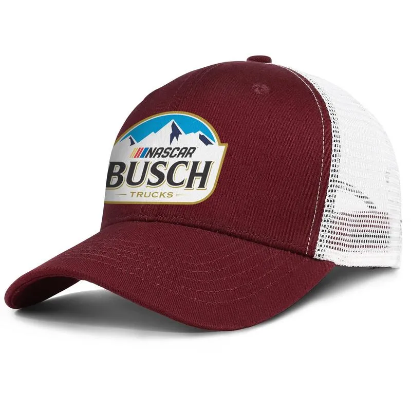 Busch Light Znak męskie i kobiety Regulowane ciężarówki MESHCAP Niestandardowe sporty urocze unikalne baseballhats Busch jasne piwo szary kamuflaż1262361