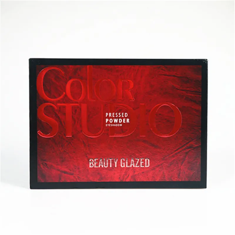 Fashion Beauty Glazed Evidenziatore Palette di ombretti i Ombretto in polvere pressata Maquillaje Trucco occhi più recente di alta qualità