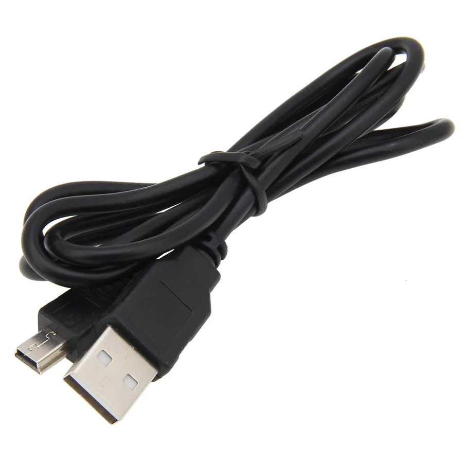 Mini USB 5 broches adaptateur chargeur de synchronisation de données V3 câbles 1 m ligne de charge pour MP3 MP4 caméra GPS 1000 pièces