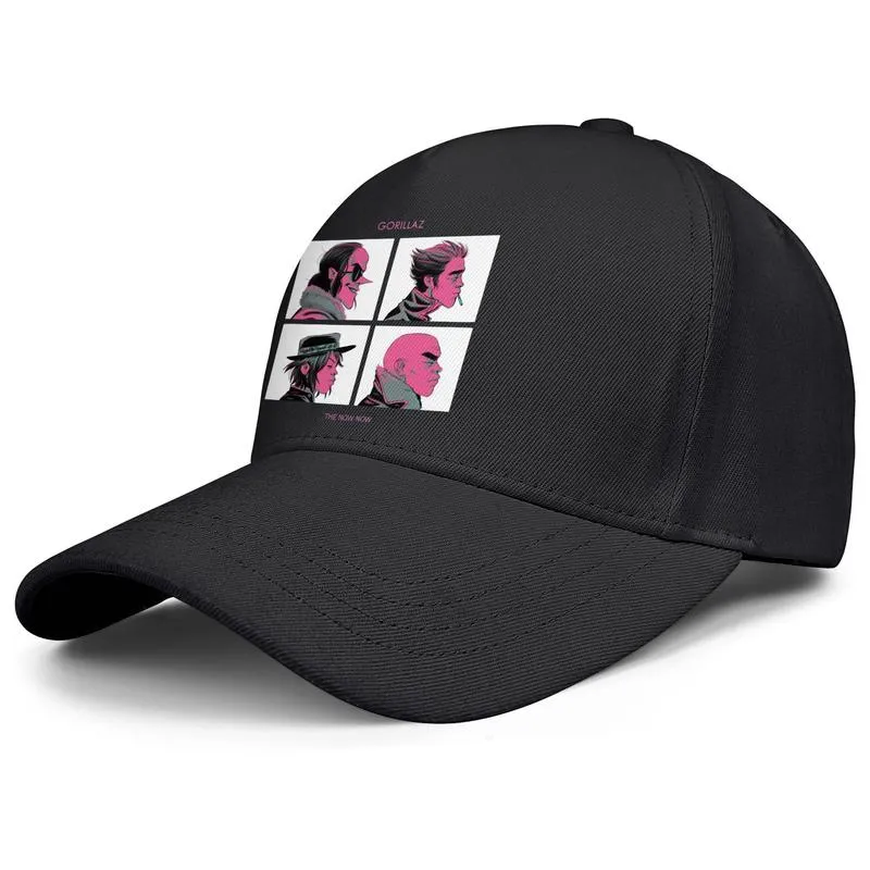 Men039s och Women039S Baseball Caps Cricket Custom Graphics Fashion Trucker Hat Gorillaz Fan Art Logo Gorillaz The Now Music3162459