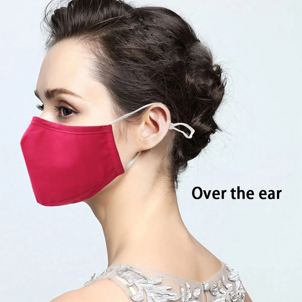 Anti -inquinamento PM2.5 Maschera la bocca 5 strati Respiratore di polvere con filtro da 2 pezzi maschere lavabile maschera di cotone bocchetta di cotone cicling1888