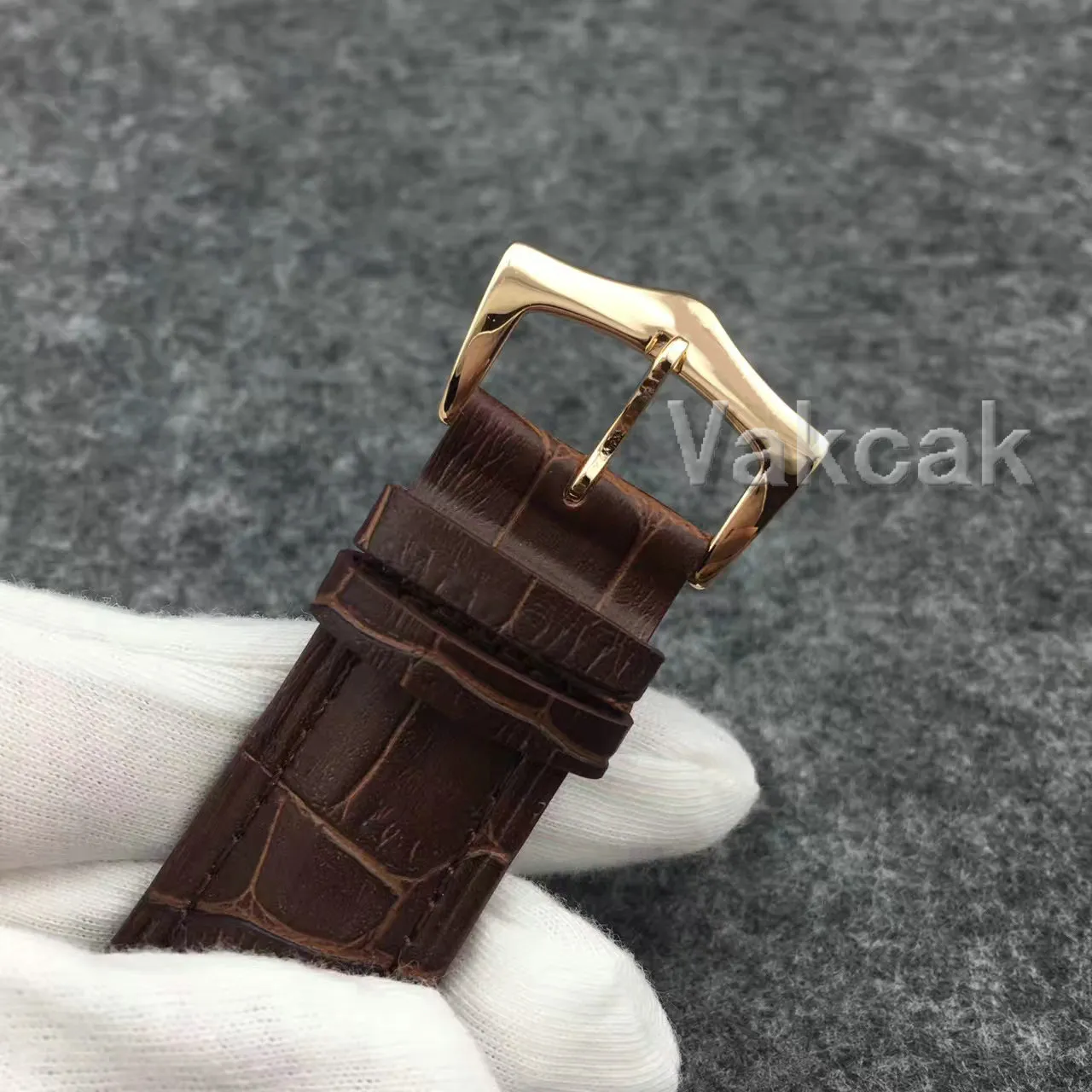 Brązowa skórzana moda z najwyższej półki Mechaniczne męskie złote automatyczne zegarki ze stali nierdzewnej Sportowe męskie zegarki na rękę