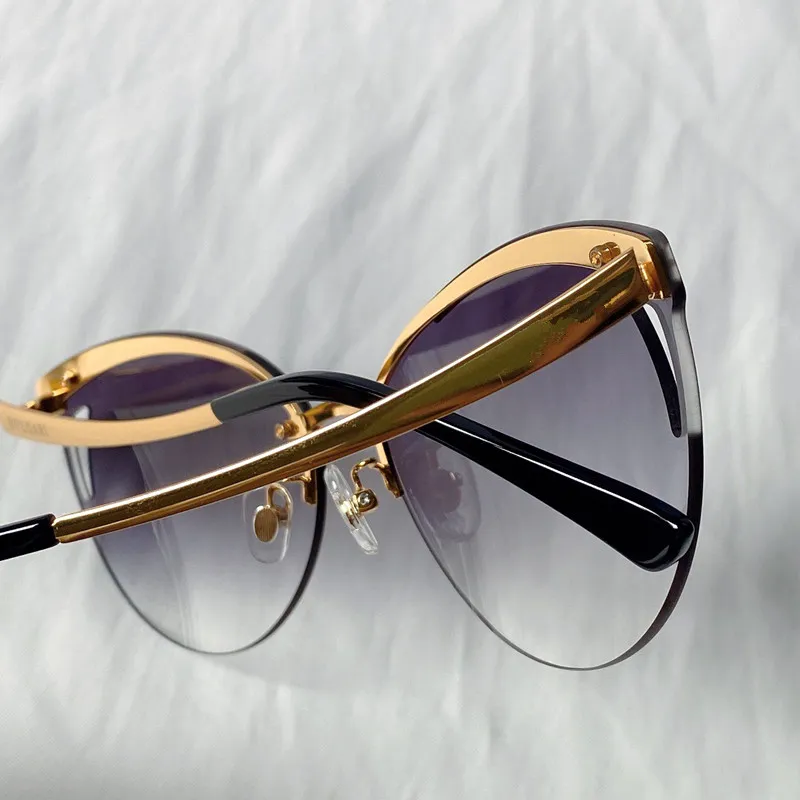 8225 Design Okulary przeciwsłoneczne Kobiety popularne urocze kocie oko Kobieta mody okulary Najwyższa jakość ochrony UV Okulary przeciwsłoneczne z pakietem216Q