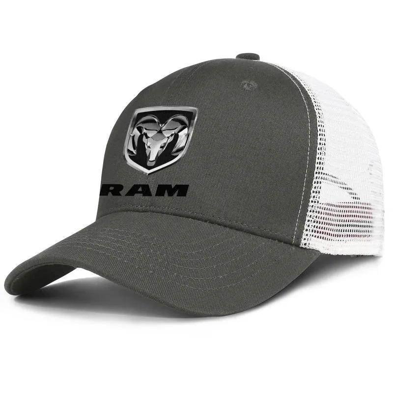 RAM Automotive Logo Męs i damskie regulowane ciężarówki meshcap golf baseball spersonalizowane klasyczne baseballhats Dodge Ram T285k