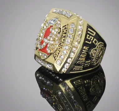 Collection vente de 2 pièces par record du championnat de l'alabama, bague pour hommes, taille 11 ans, 2011270b