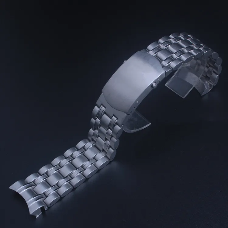 Bracelet de montre en acier inoxydable, 20MM, 21MM, 22MM, pour BRACELET OMEGA, finition brosse, HEAVY251r