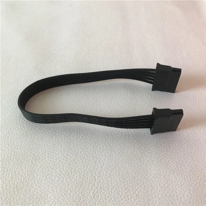 PC 섀시 마더 보드 충전기 공급 검은 20cm 용 SATA 여성에서 여성 어댑터 전원 확장 케이블